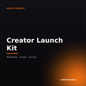 Creator Launch Kit
