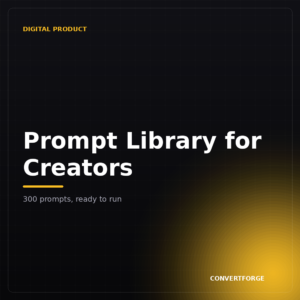Prompt Library for Creators